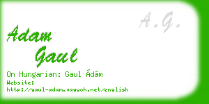 adam gaul business card